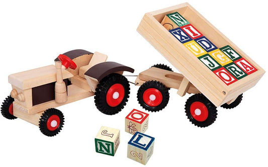 Tracki Bobo - Traktor mit ABC-Anhänger