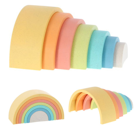Stapelturm Regenbogenstapler Biokunststoff